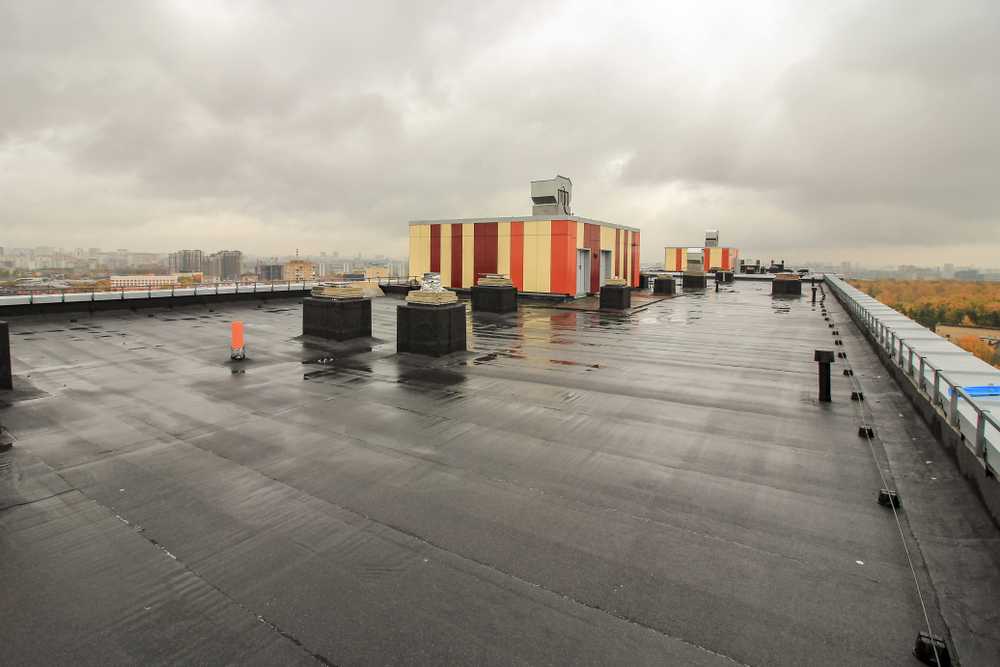 commercial roof installation