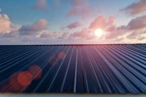 Commercial metal roofing